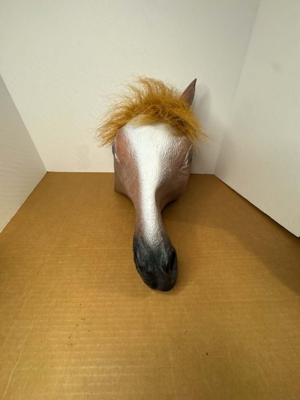 Adult Novelty Latex Horse Head Halloween Costume Mask